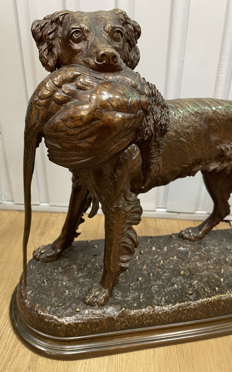 Bronze animalier signé Moignez-photo-2