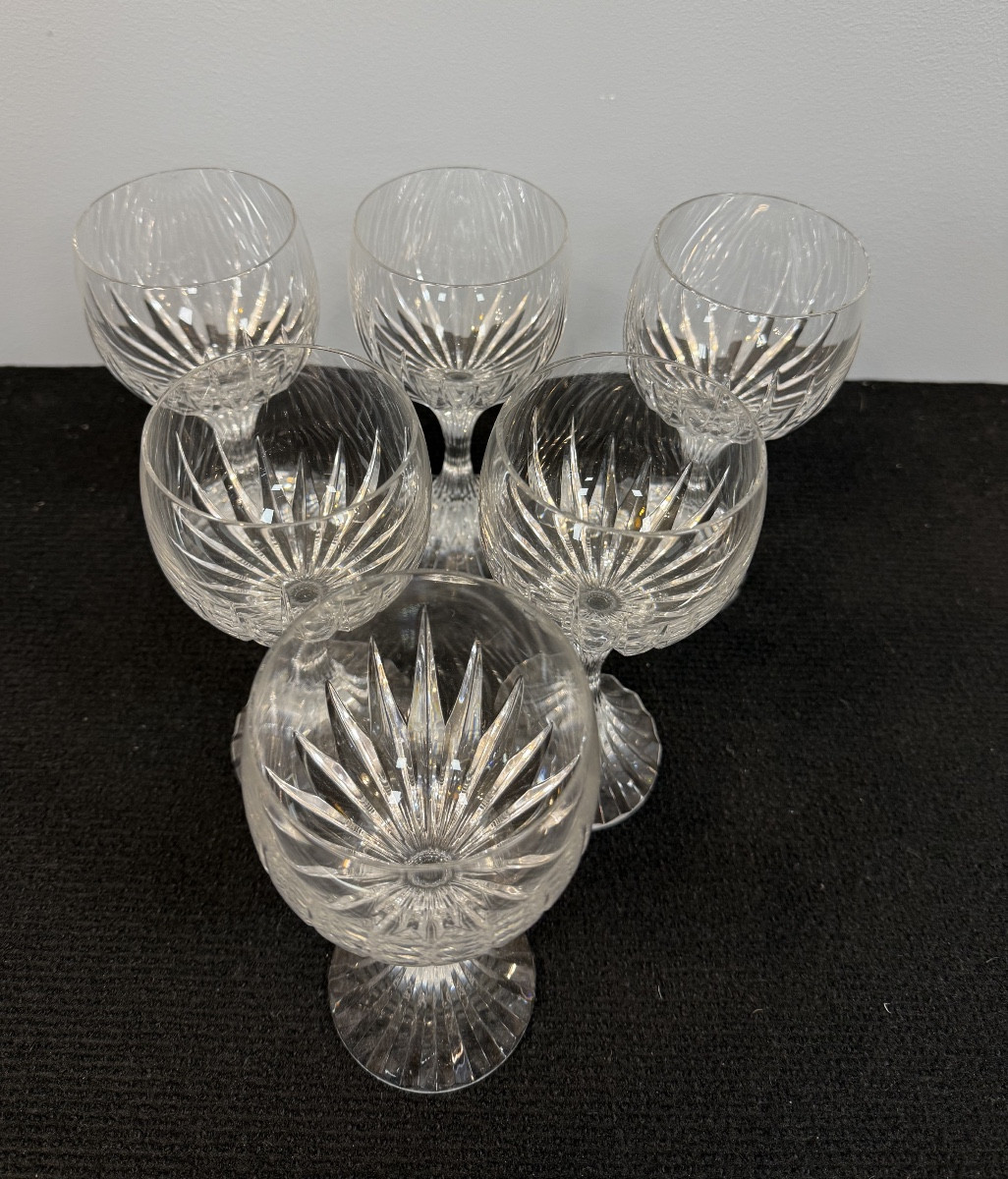 6 verres de la maison BACCARAT-photo-2