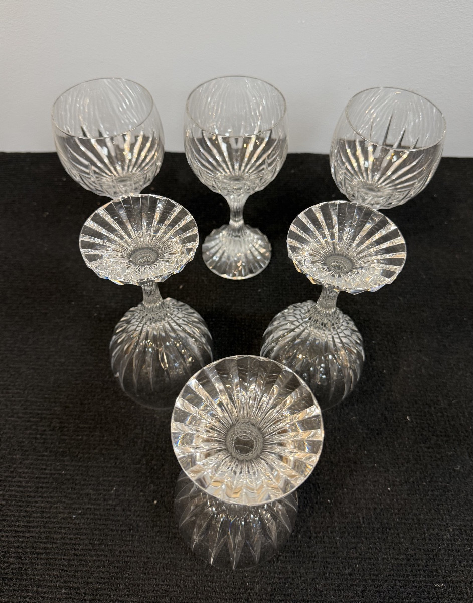 6 verres de la maison BACCARAT-photo-1