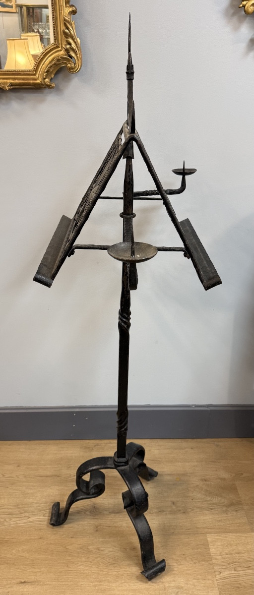 lutrin en fer forgé-photo-3