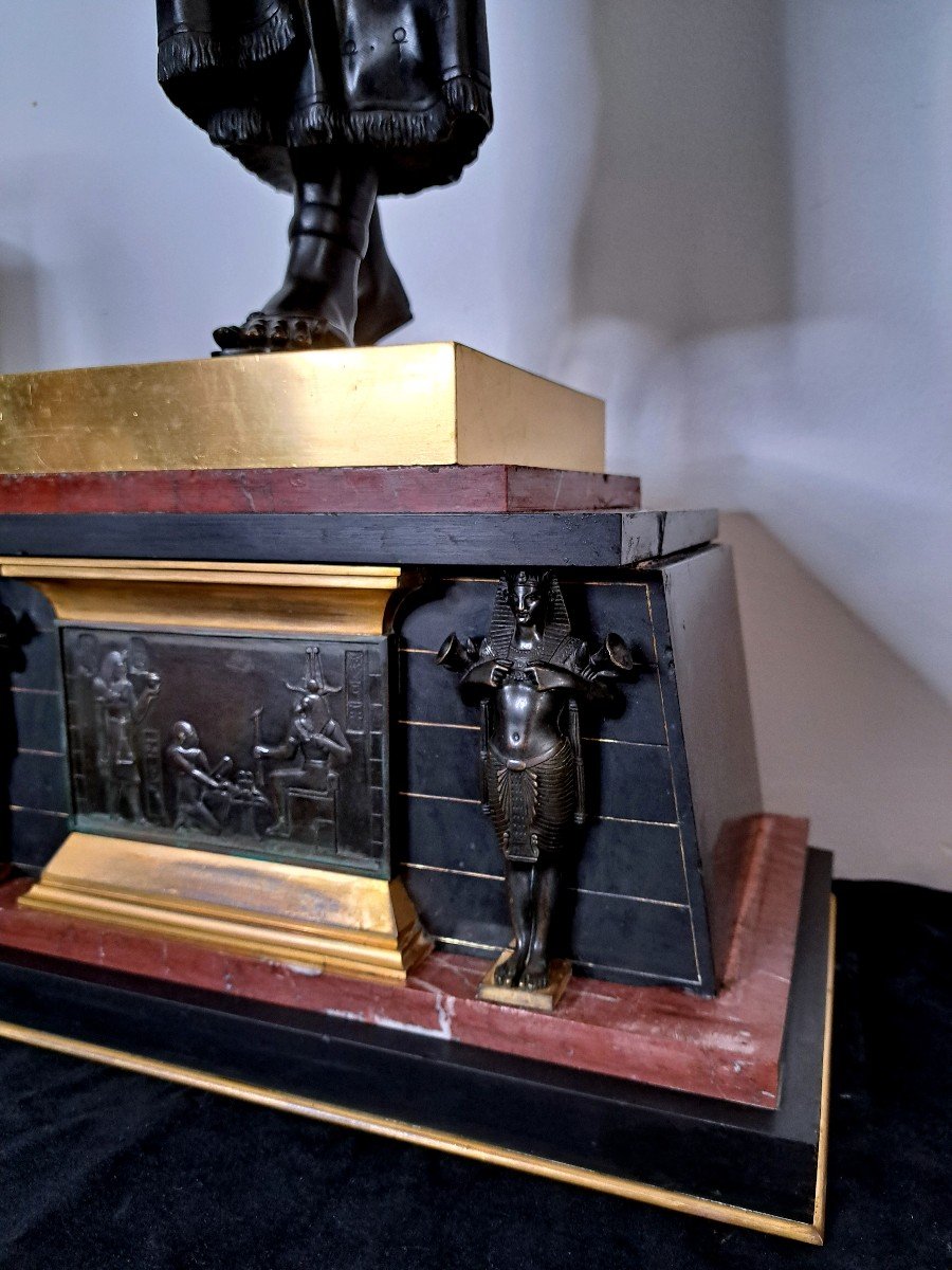 Emile Louis Picault (1833-1915), L’offrande De La Reine Nitocris, Retour D’égypte-photo-6