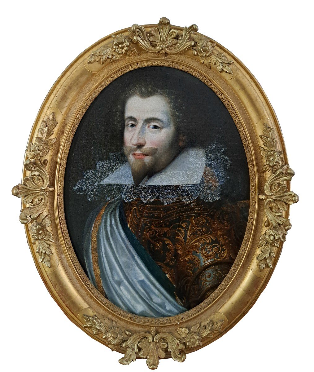 Ecole Française Vers 1620, Entourage De Frans Pourbus (1569-1622), Portrait d'homme-photo-2