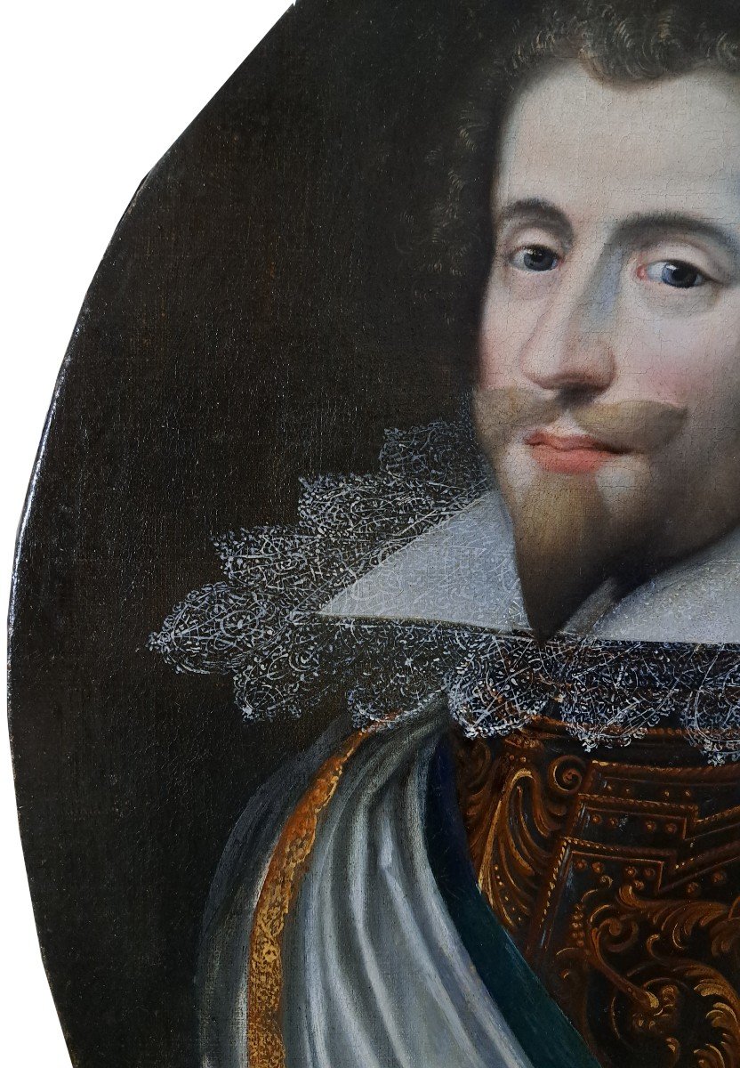 Ecole Française Vers 1620, Entourage De Frans Pourbus (1569-1622), Portrait d'homme-photo-4