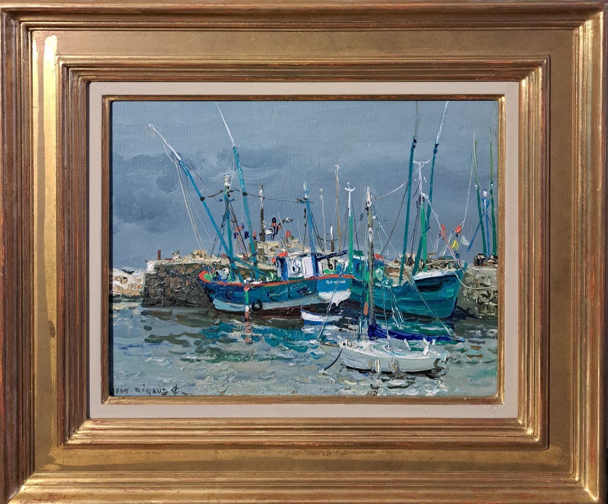 Jean Rigaud (1912-1999) - Ile d'Yeu, Les Thoniers