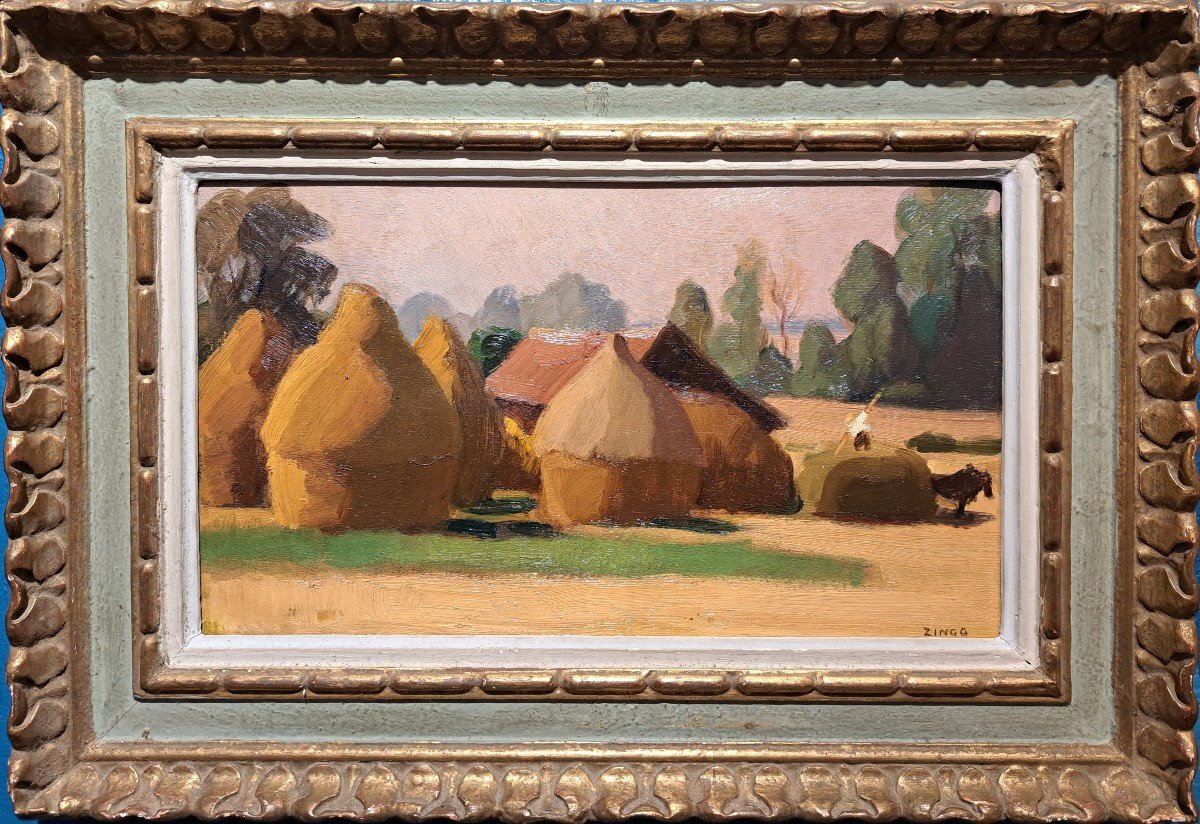 Jules Emile Zingg (1882-1942), Les Meules-photo-2