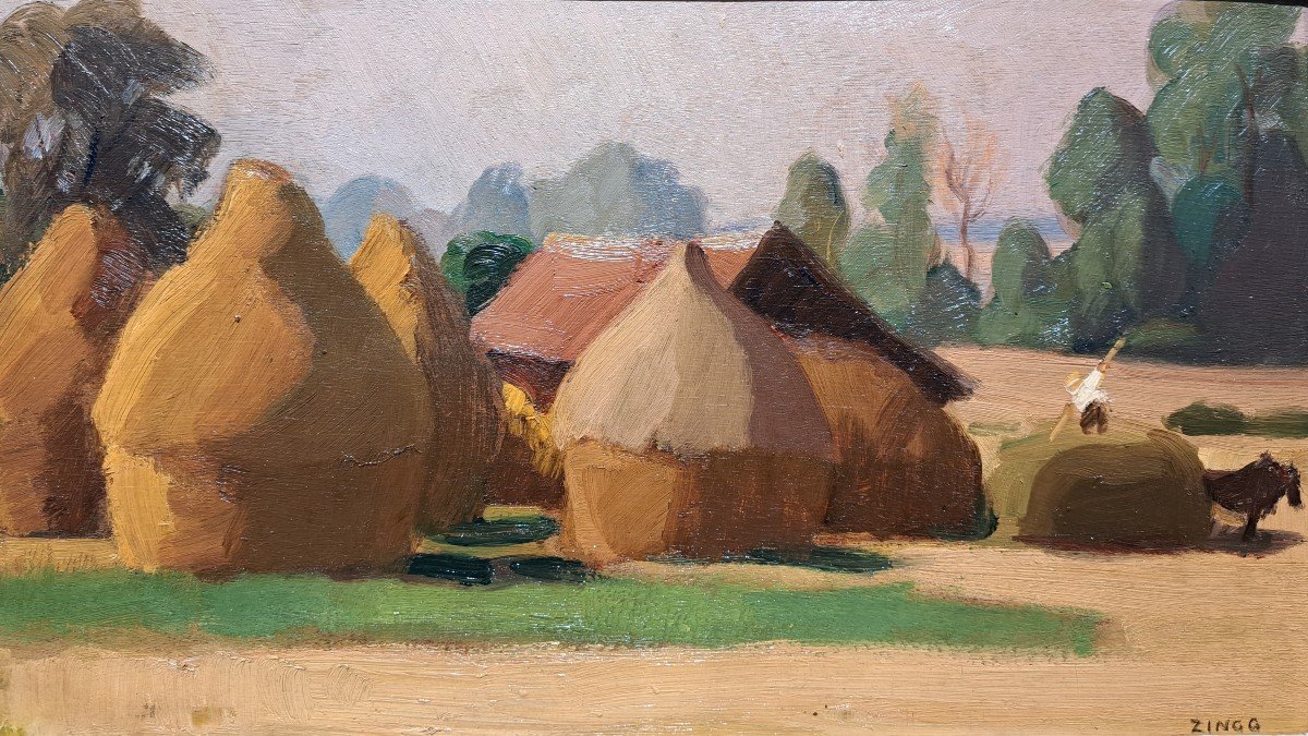 Jules Emile Zingg (1882-1942), Les Meules