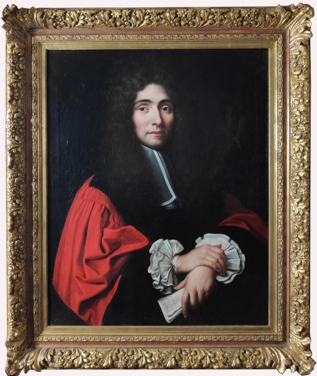 Entourage De Nicolas Mignard Vers 1650-1660, Portrait d'Un Magistrat