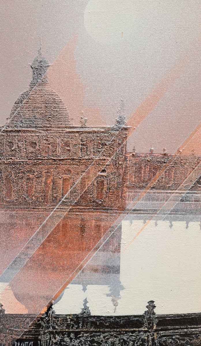 Jean Pierre Bocquel (born In 1944), View Of Venice With Gondola-photo-4