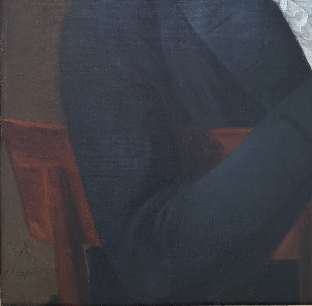 Constance Marie Charpentier (1767-1849), Presumed Portrait Of Louis Augustin Avrain -photo-2