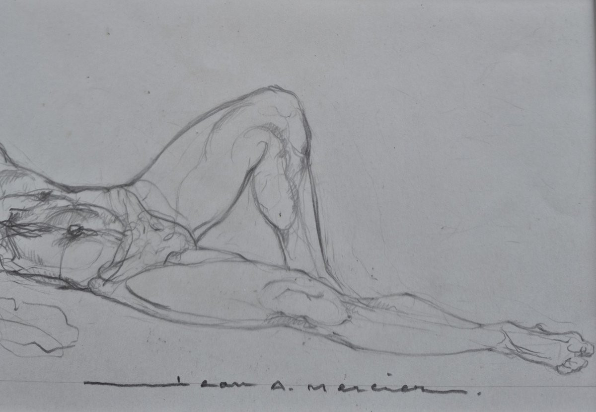 Jean Adrien Mercier (1899-1995), Male Nude, Cannes-photo-4