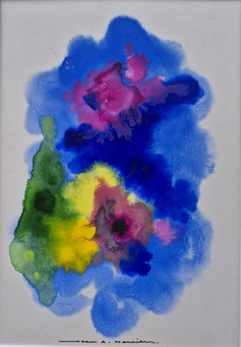 Jean Adrien Mercier (1899-1995), Floral Abstraction-photo-2