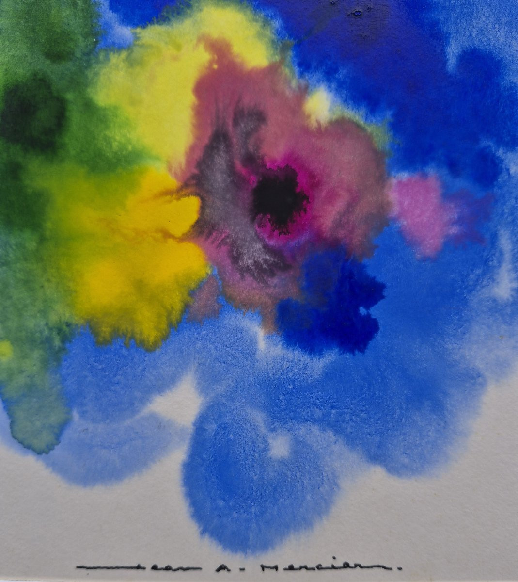 Jean Adrien Mercier (1899-1995), Floral Abstraction-photo-3