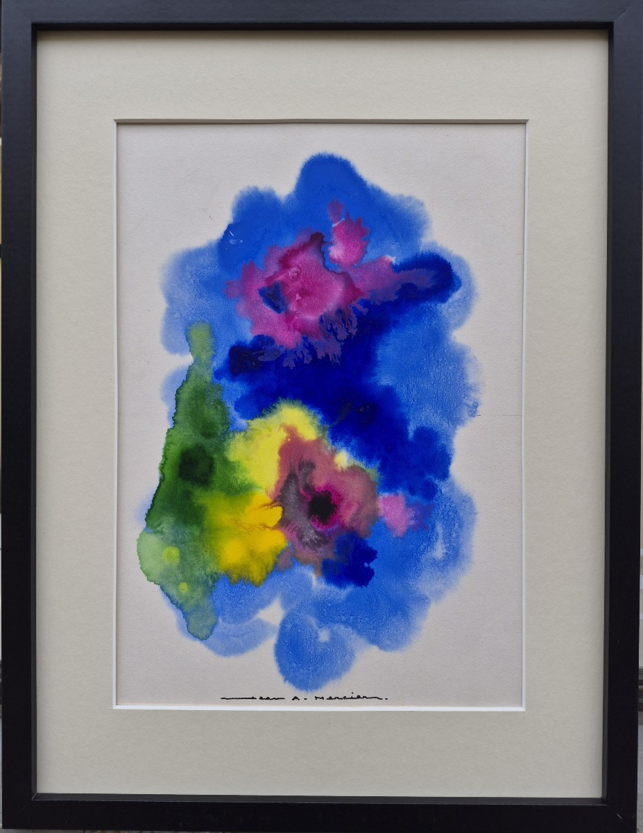 Jean Adrien Mercier (1899-1995), Floral Abstraction