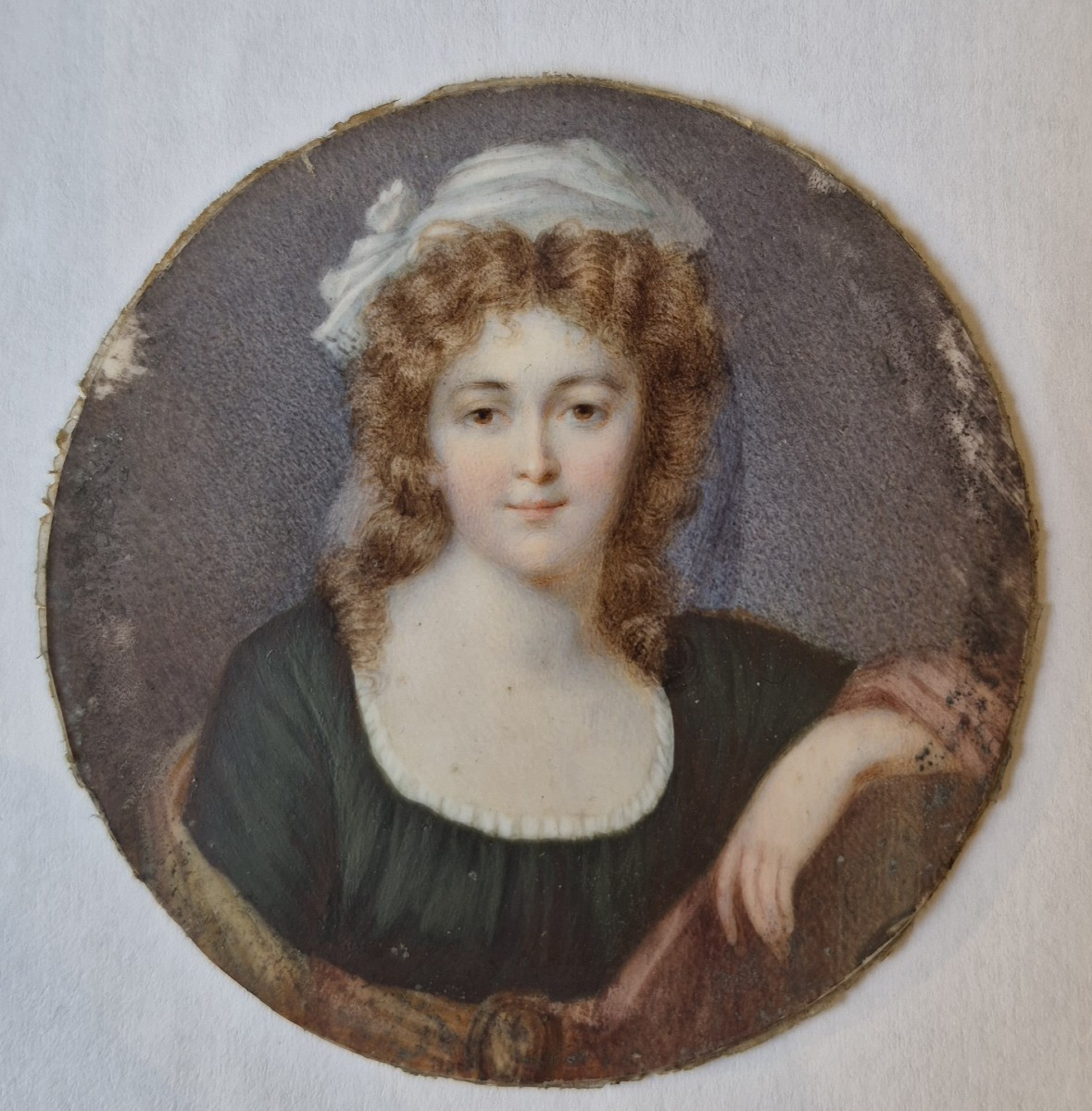 French School, Late 18th Century, Circle Of François Dumont, Portrait Of A Woman