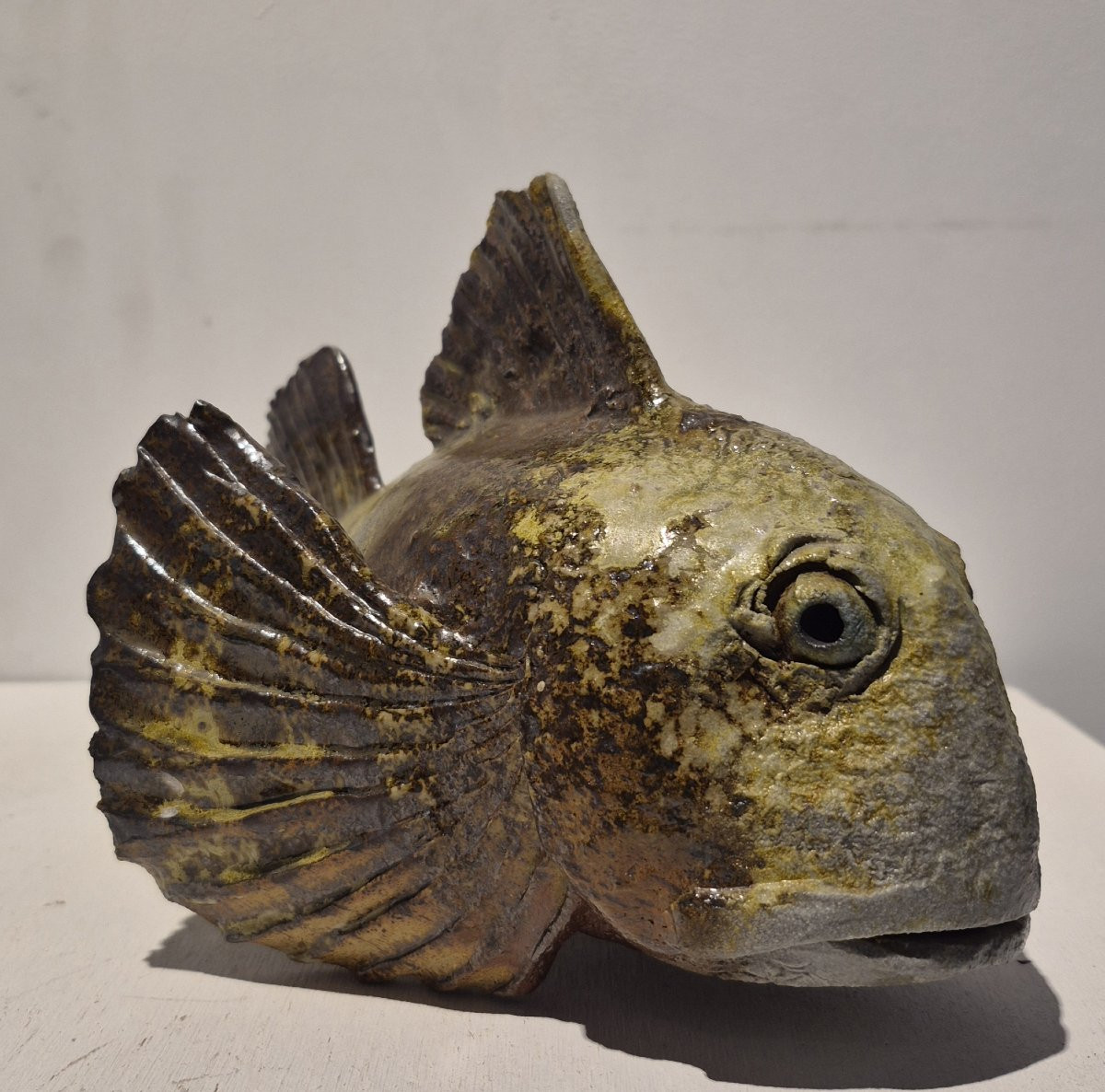 Bruno Ronzier (XXème siècle), Le chabot, pièce unique-photo-3