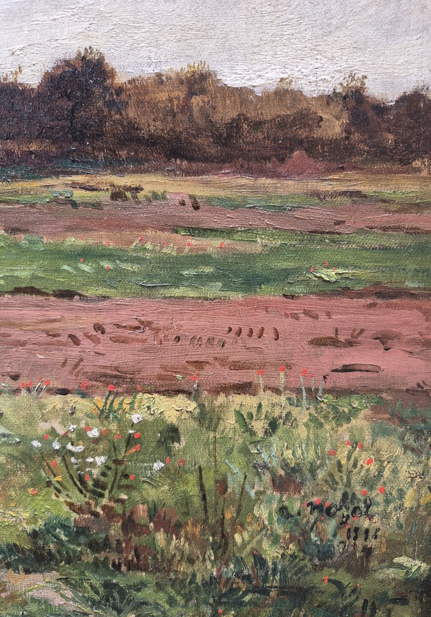 Alexandre Nozal (1852-1929), Country Lane-photo-1