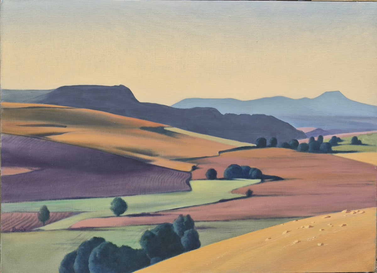 Jean Paul Proix (1926-2022), Puy De Dôme, Oil