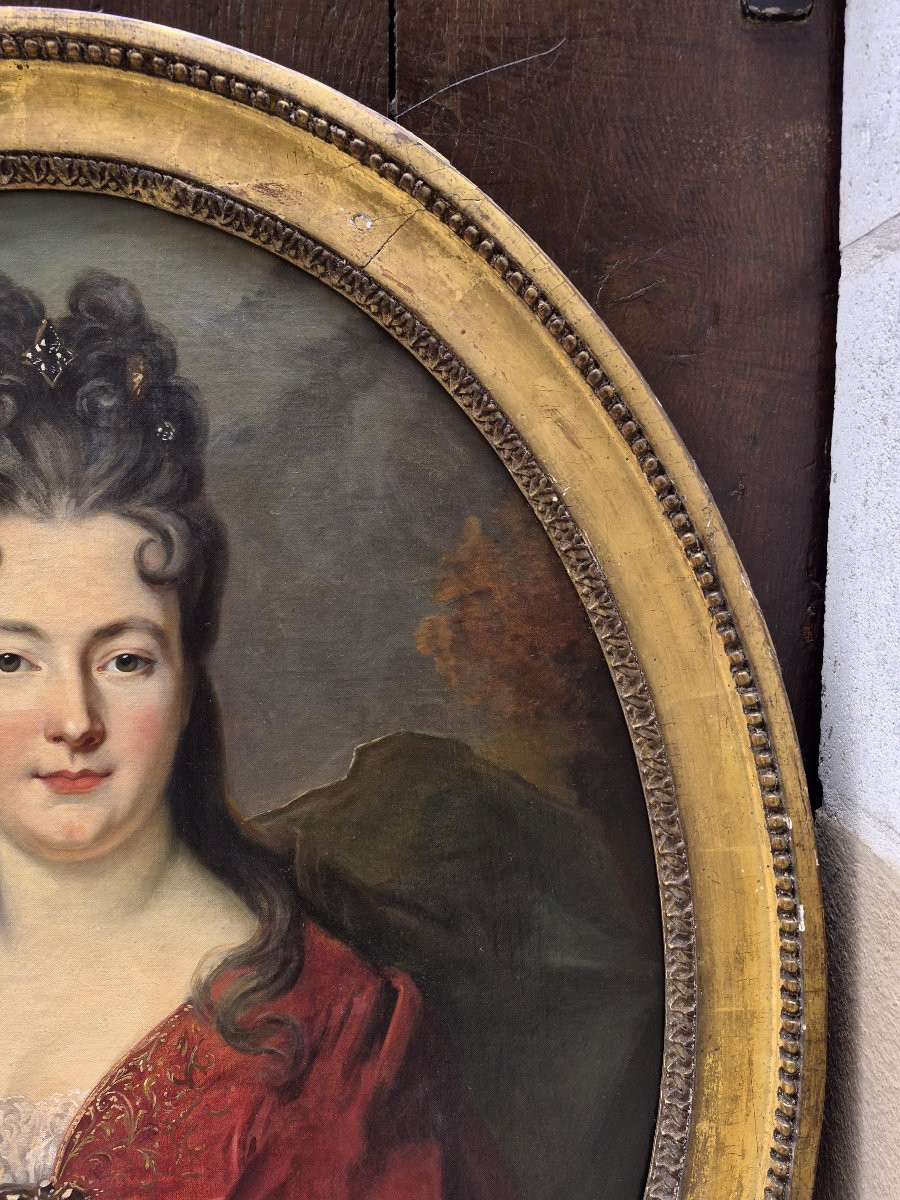 Suiveur de Nicolas Largillière (1656-1746), Portrait présumé de la mère de Voltaire-photo-5