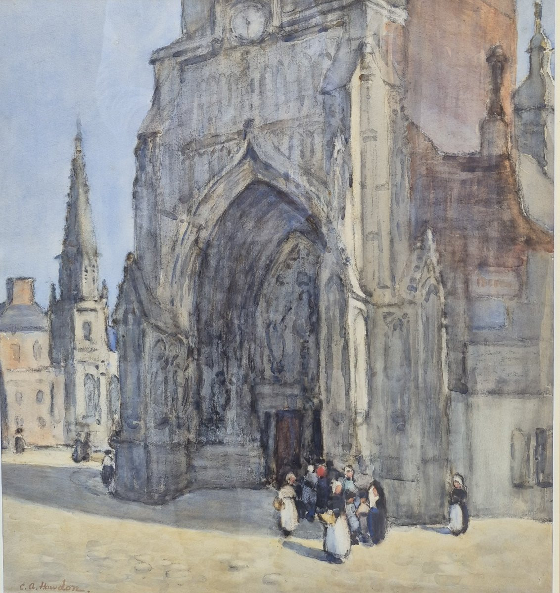 Miss Catherine A. Hawdon (active Circa 1911-1922), Eglise Saint Saulve De Montreuil Sur Mer-photo-2