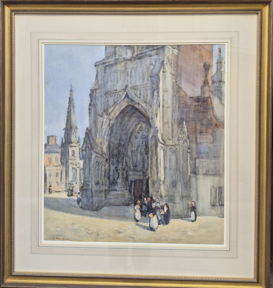 Miss Catherine A. Hawdon (active Circa 1911-1922), Eglise Saint Saulve De Montreuil Sur Mer