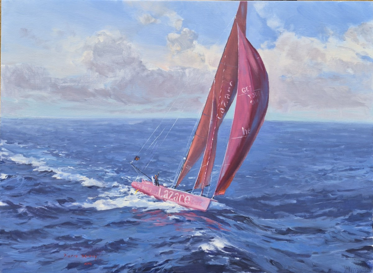 Pierre Bernay (Né en 1963), Imoka Tanguy Le Turquais, Vendée Globe 2024