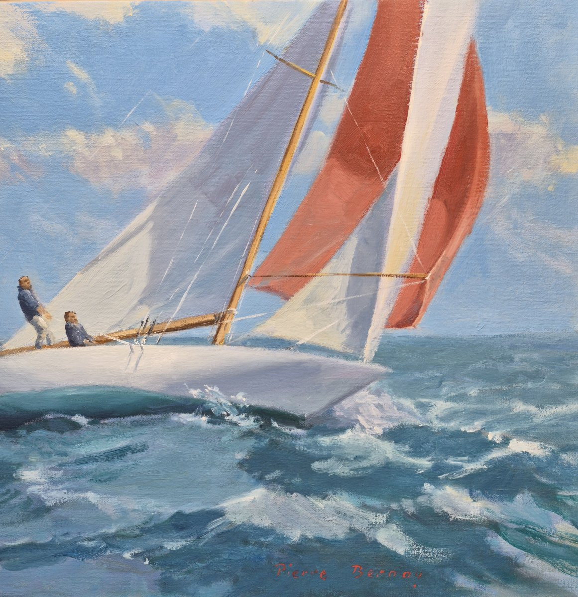Pierre Bernay (born 1963), The Red Sail-photo-2