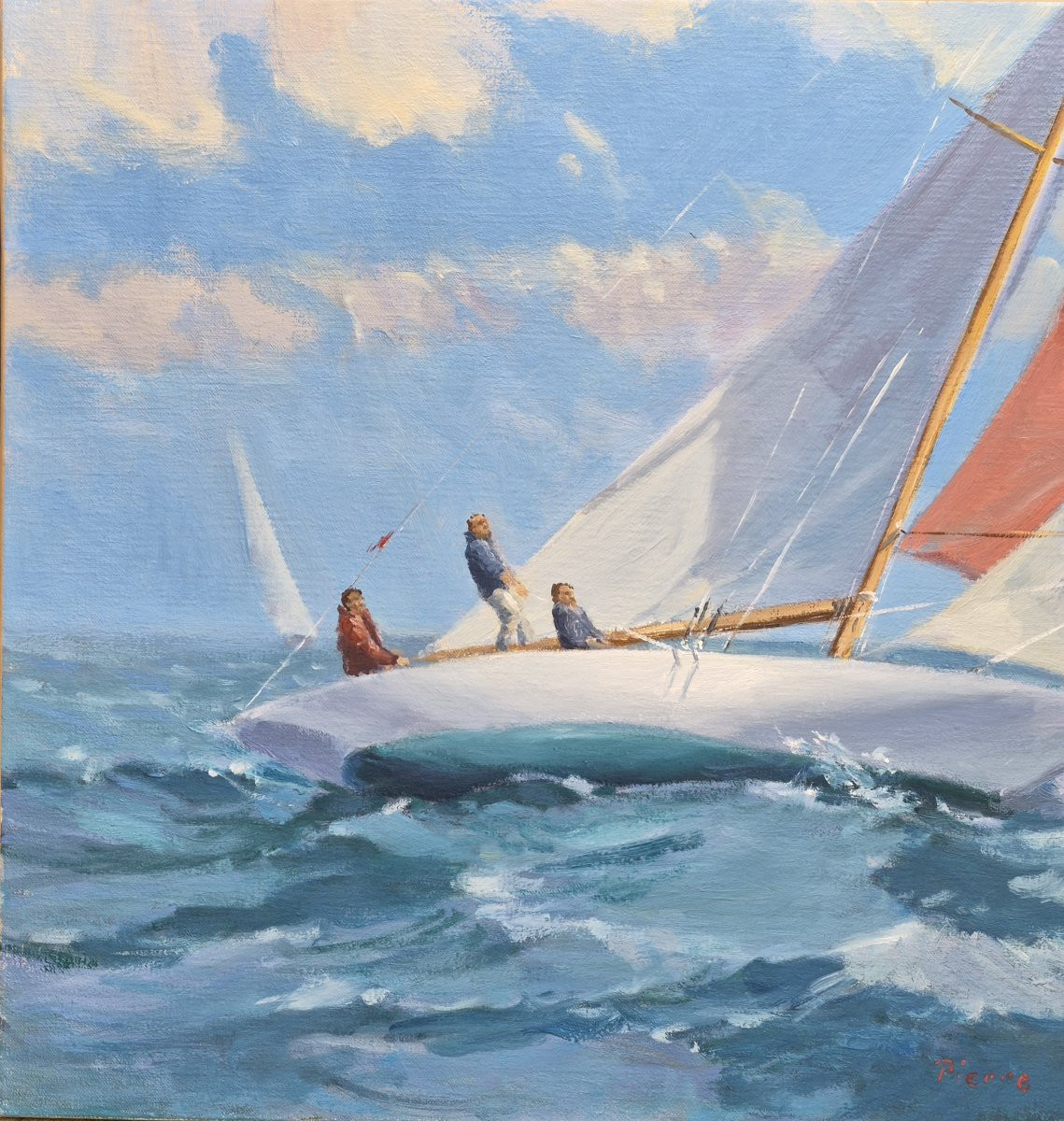 Pierre Bernay (born 1963), The Red Sail-photo-4