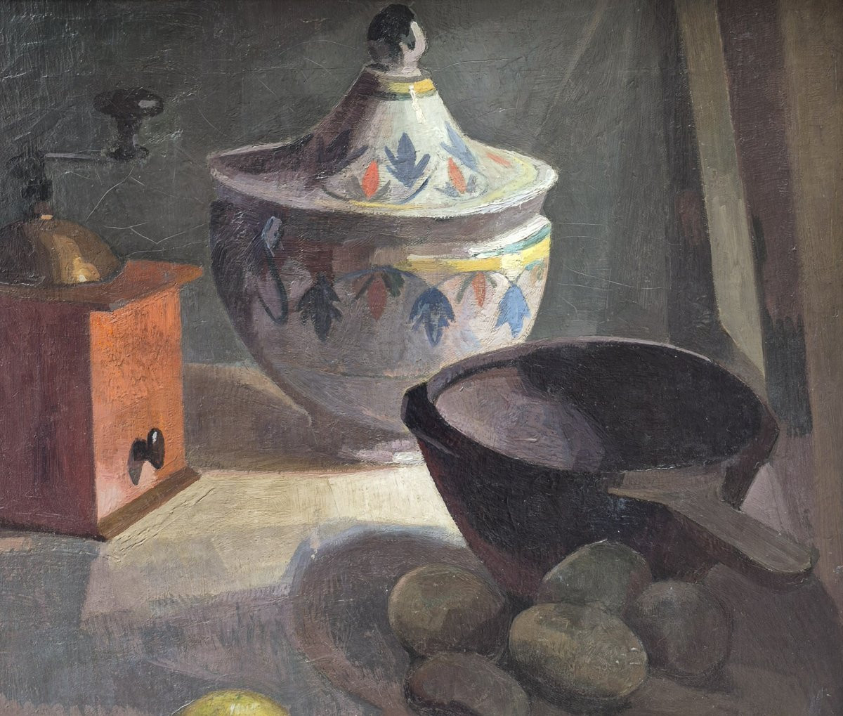 Iwan Cerf (1883-1963), Still Life With Lemon-photo-3