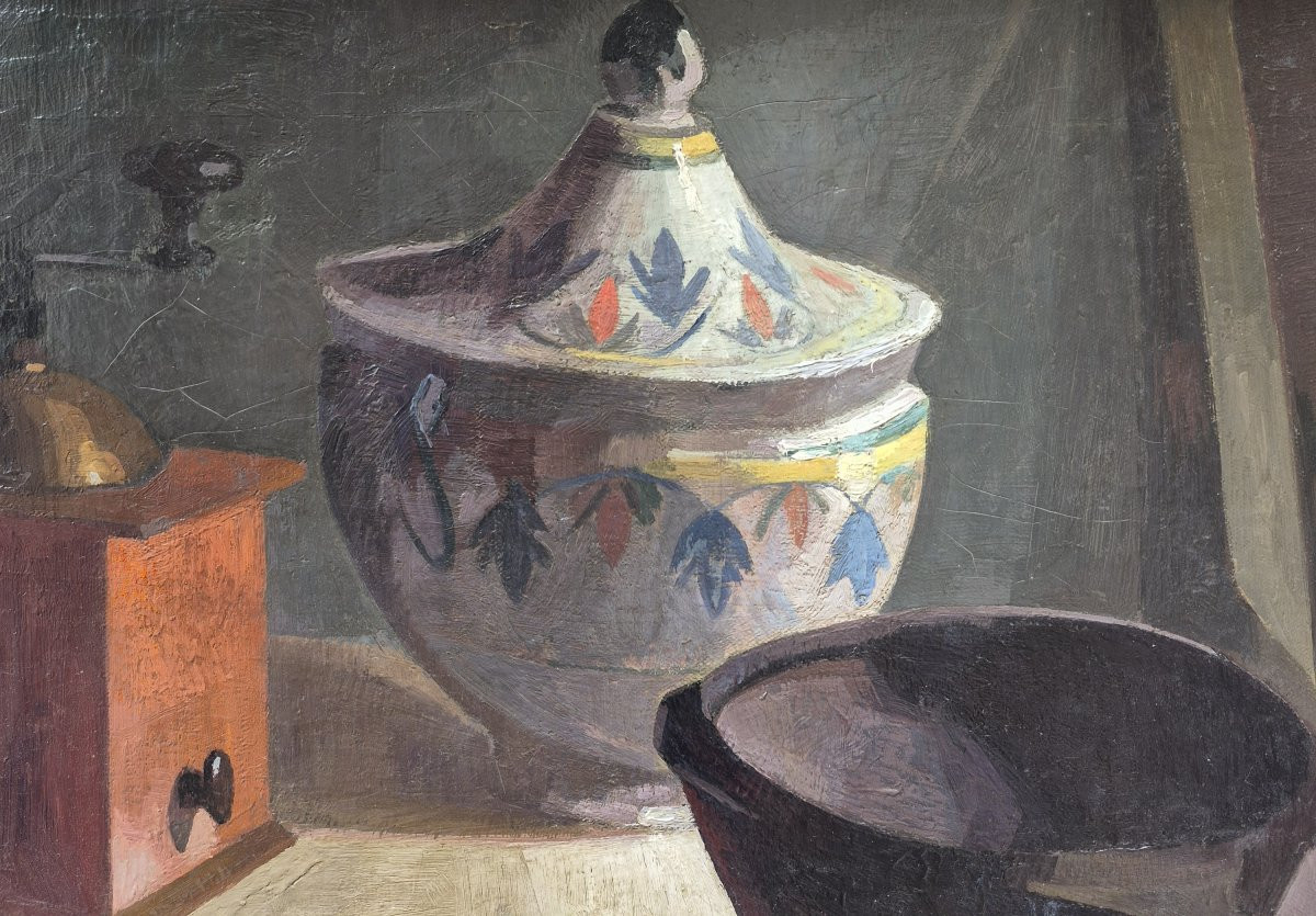 Iwan Cerf (1883-1963), Still Life With Lemon-photo-2
