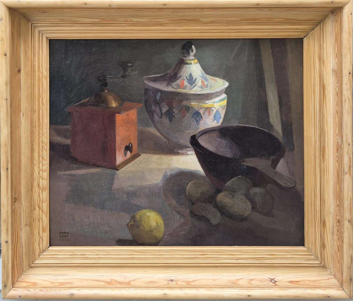 Iwan Cerf (1883-1963), Still Life With Lemon
