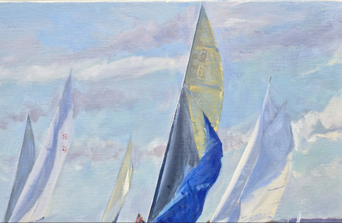 Pierre Bernay (Né en 1963), Régate à Noirmoutier-photo-1