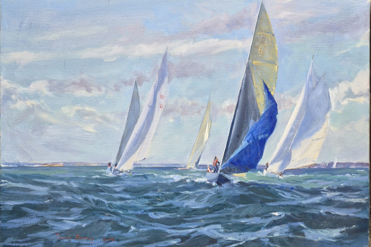 Pierre Bernay (Né en 1963), Régate à Noirmoutier
