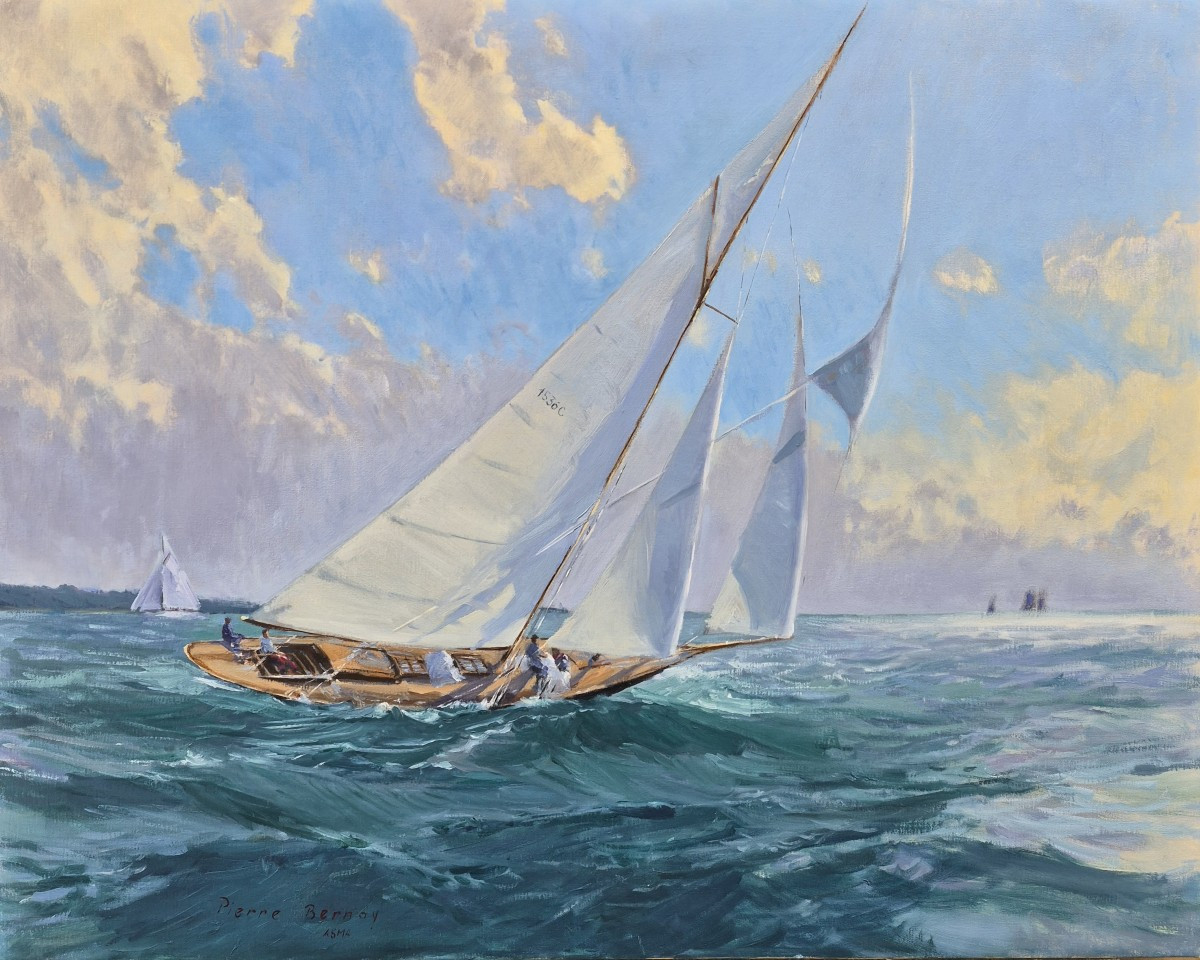 Pierre Bernay (born 1963), Tabarly's Pen Duick Off The Odet River