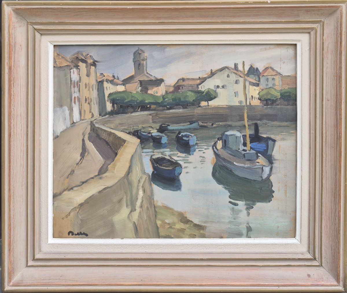 Marcel Belle (1871–1948), View Of The Port Of Ciboure-photo-2