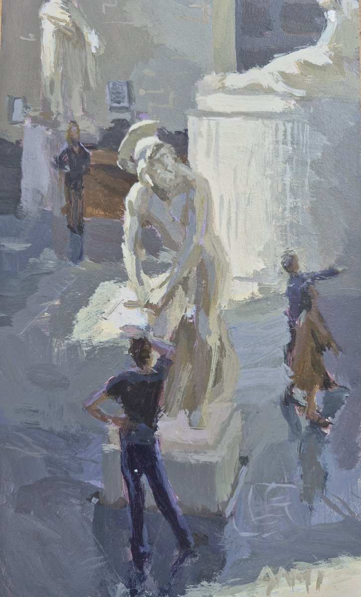 Sami Toualit (20th), View Of The David d'Angers Museum 2-photo-3