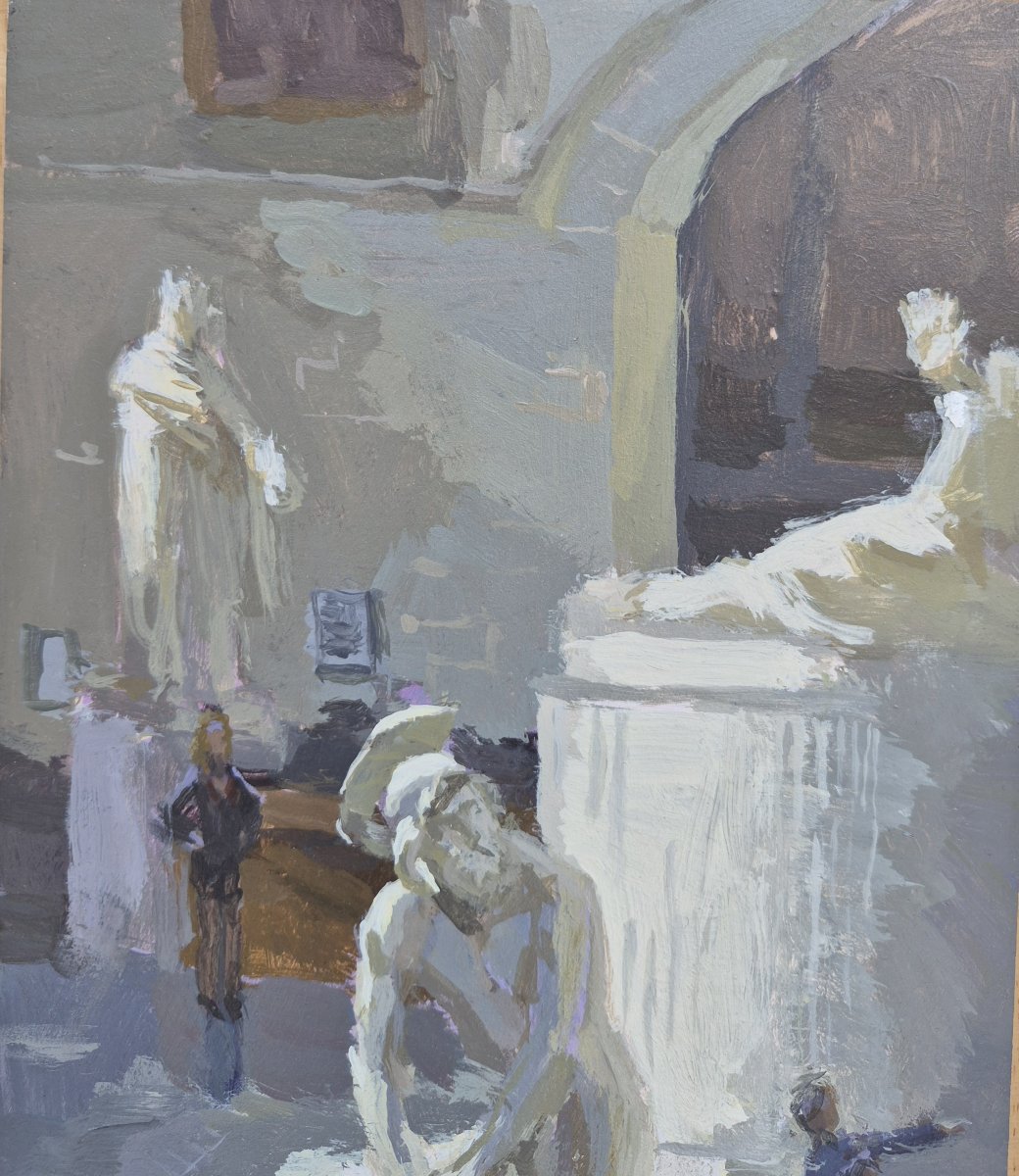Sami Toualit (20th), View Of The David d'Angers Museum 2-photo-4