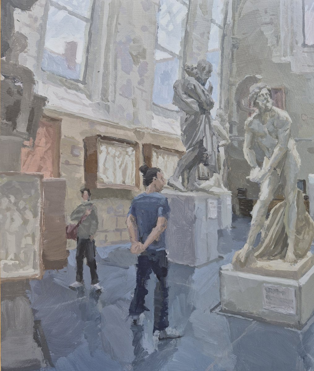 Sami Toualit (XXème), Vue du musée du musée David D'angers 4-photo-3