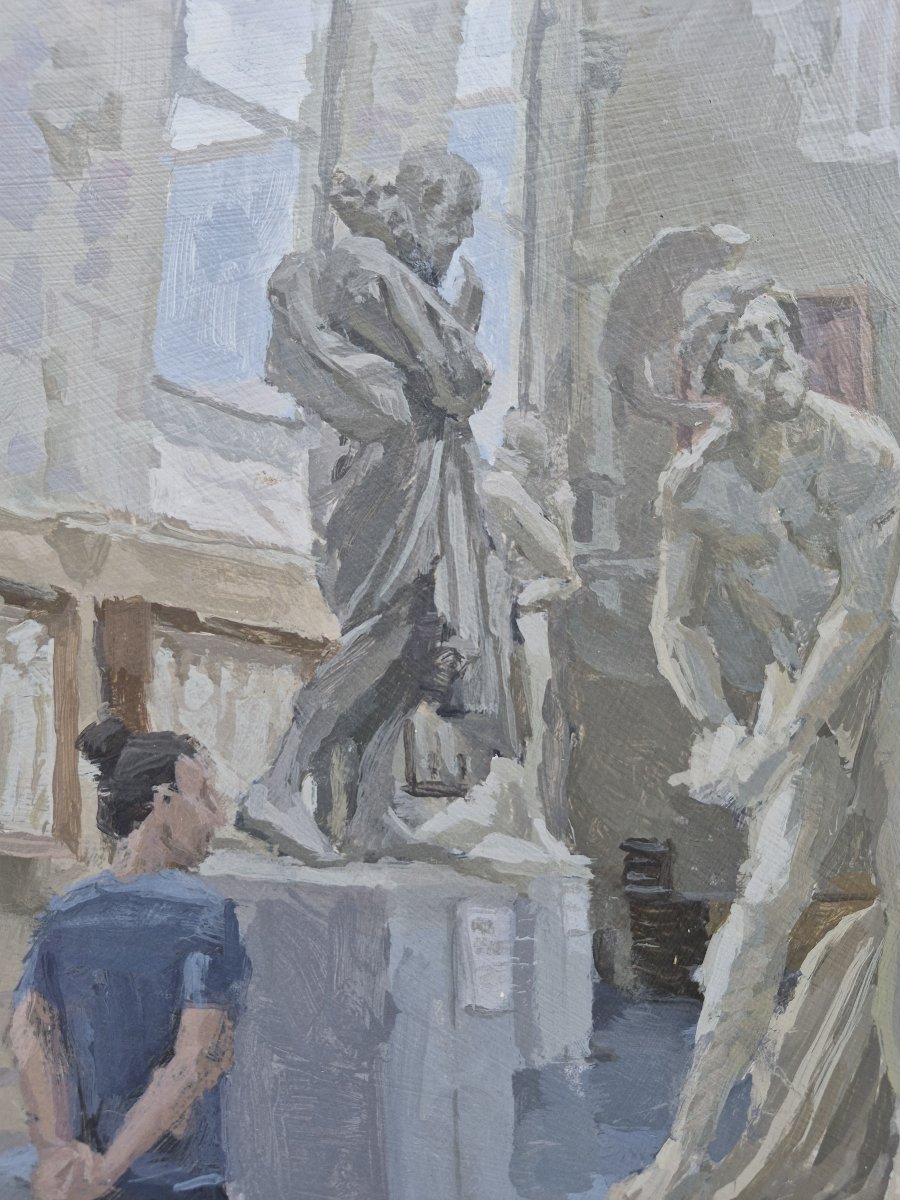 Sami Toualit (XXème), Vue du musée du musée David D'angers 4-photo-4