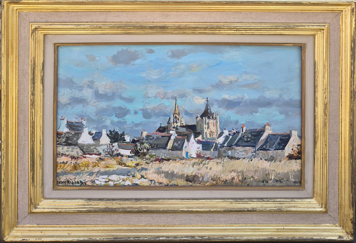 Jean Rigaud (1912–1999) - The Church In Penmarc'h