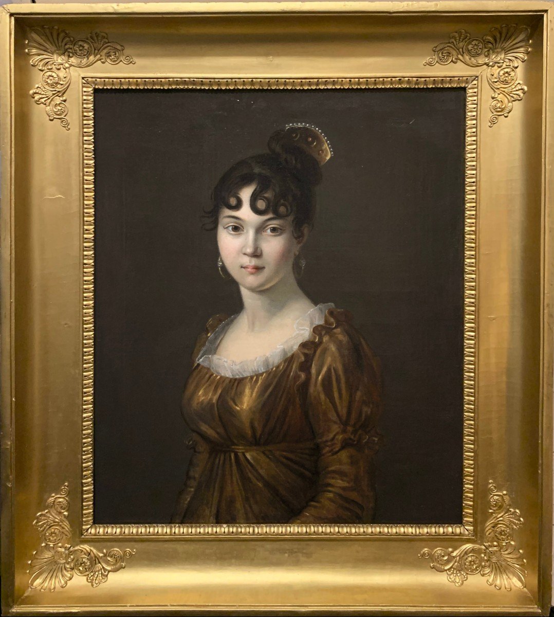 Entourage Du Baron Gérard (1770-1837), Portrait De Jeune Femme