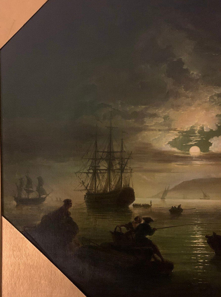 Claude-joseph Vernet (1714-1789), Suiveur De - La Nuit-photo-3