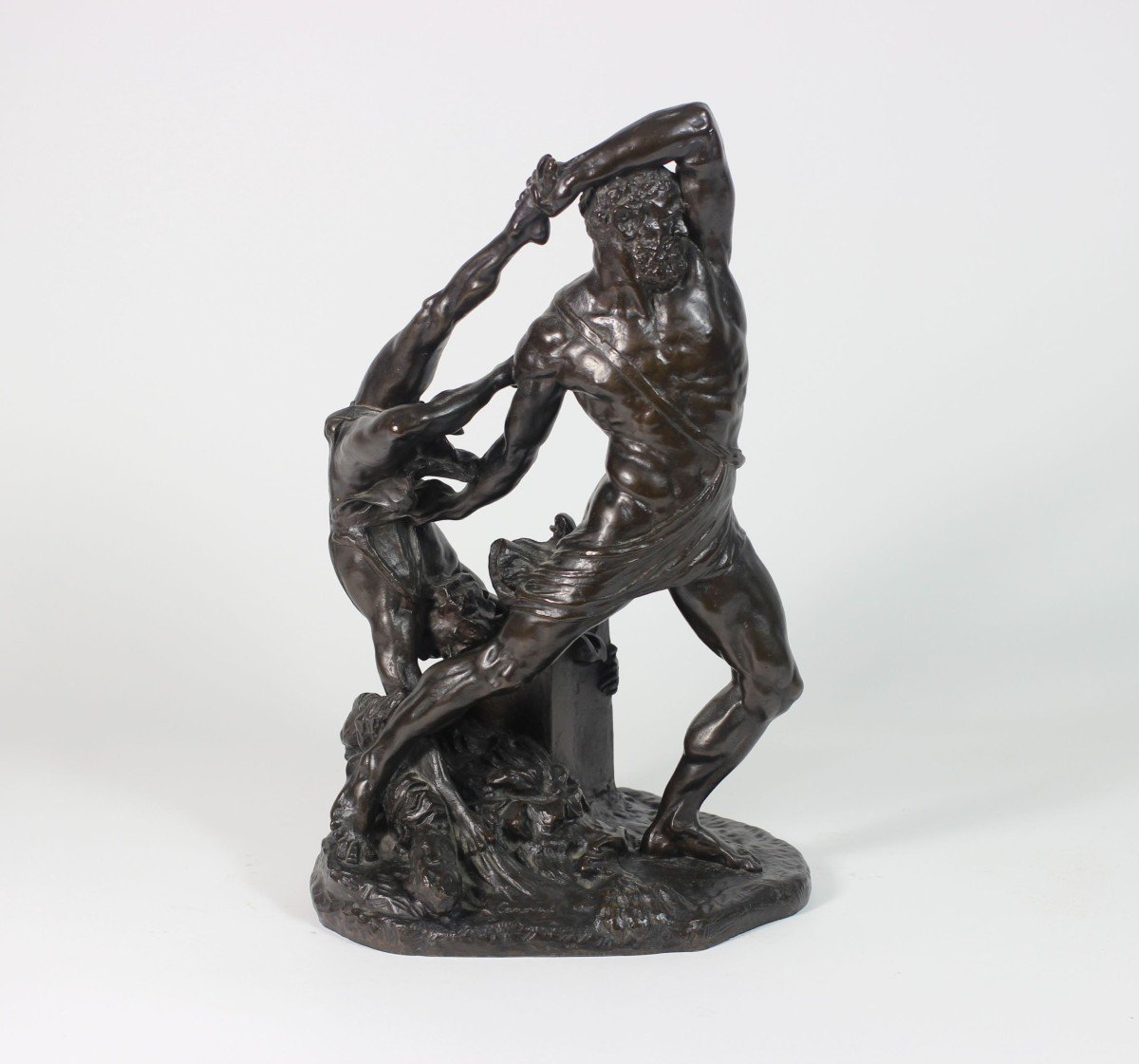 Hercules And Lichas, After Antonio Canova (1758-1822), Bronze