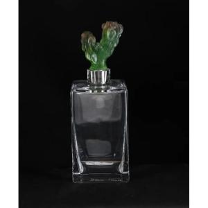 Daum Et Hilton Mcconnico (1943-2008), Carafe Cactus Cristal