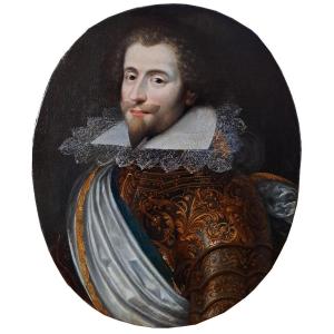 Ecole Française Vers 1620, Entourage De Frans Pourbus (1569-1622), Portrait d'homme