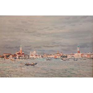 Jean Rigaud (1912-1999) - Venice The San Marco Canal, Large Format