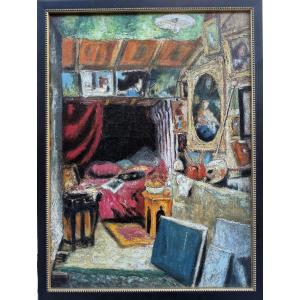 French School, Early 20th Century, The Studio Room, 1923