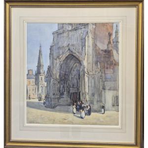 Miss Catherine A. Hawdon (active Circa 1911-1922), Eglise Saint Saulve De Montreuil Sur Mer