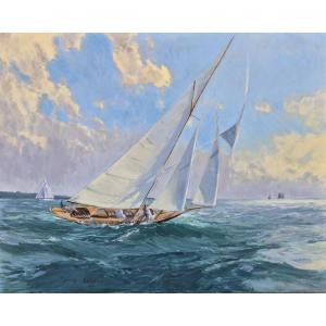 Pierre Bernay (born 1963), Tabarly's Pen Duick Off The Odet River