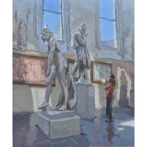 Sami Toualit (20th), View Of The David d'Angers Museum 3