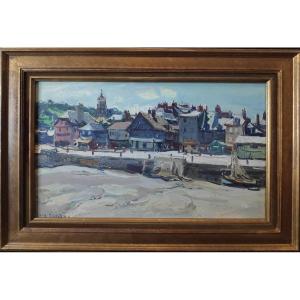 Jean Rigaud (1912-1999) - Le Port De Honfleur